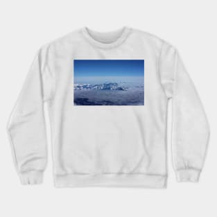 Swiss Alps IV. Aerial. 2010 Crewneck Sweatshirt